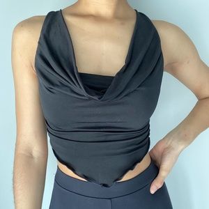 Tiger Mist Eileen Black Top